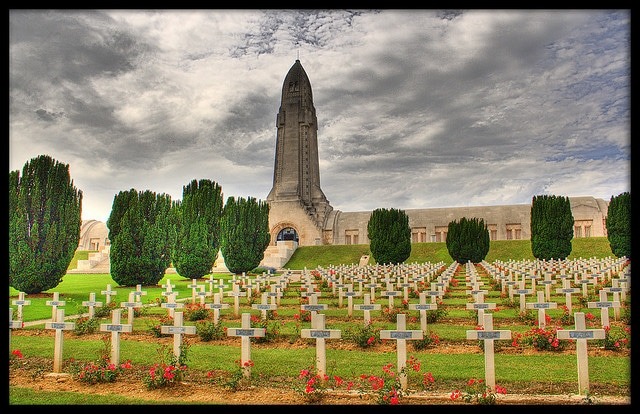 Visiting the Ossuary of Douaumont in France