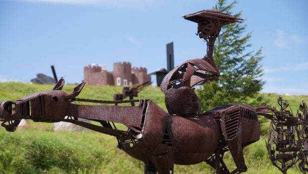 Utsukushi-ga-hara-kogen Highlands: an outside museum in Japan