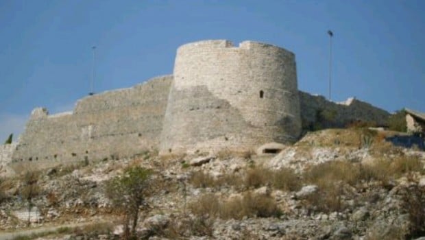 Lëkurës Citadel, close to Saranda in Albania
