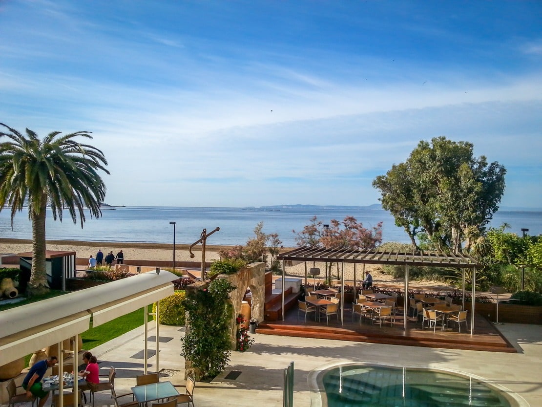 Lodge Terraza in Roses, Spain: Can’t Beat The View from the Rooftop Spa