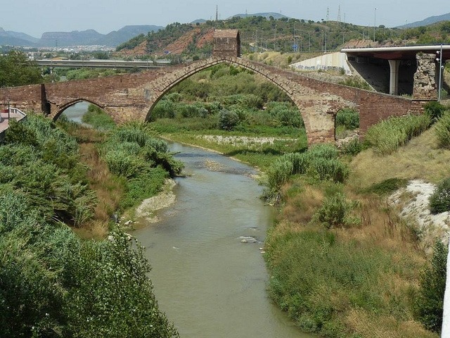 Satan’s Bridge in Martorell, Spain